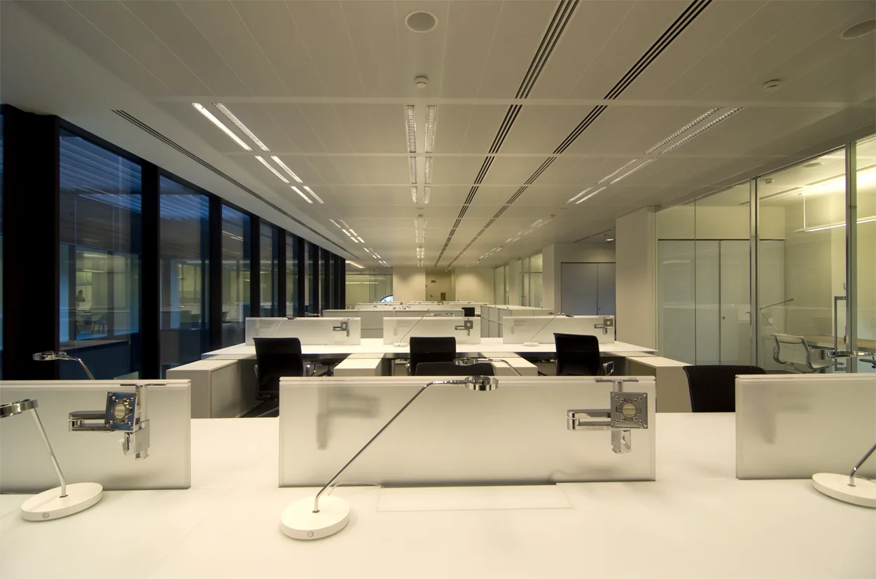 Level 2 detail of furniture arrangement with the consistent designer specification throughout