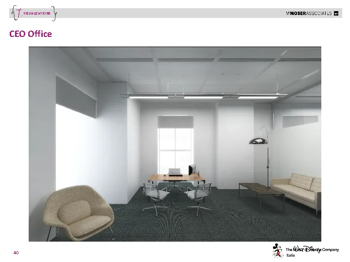 3D visualisation showing corridor and transition spaces with the consistent white lacquer, Grey Oak, and designer lighting vocabulary
