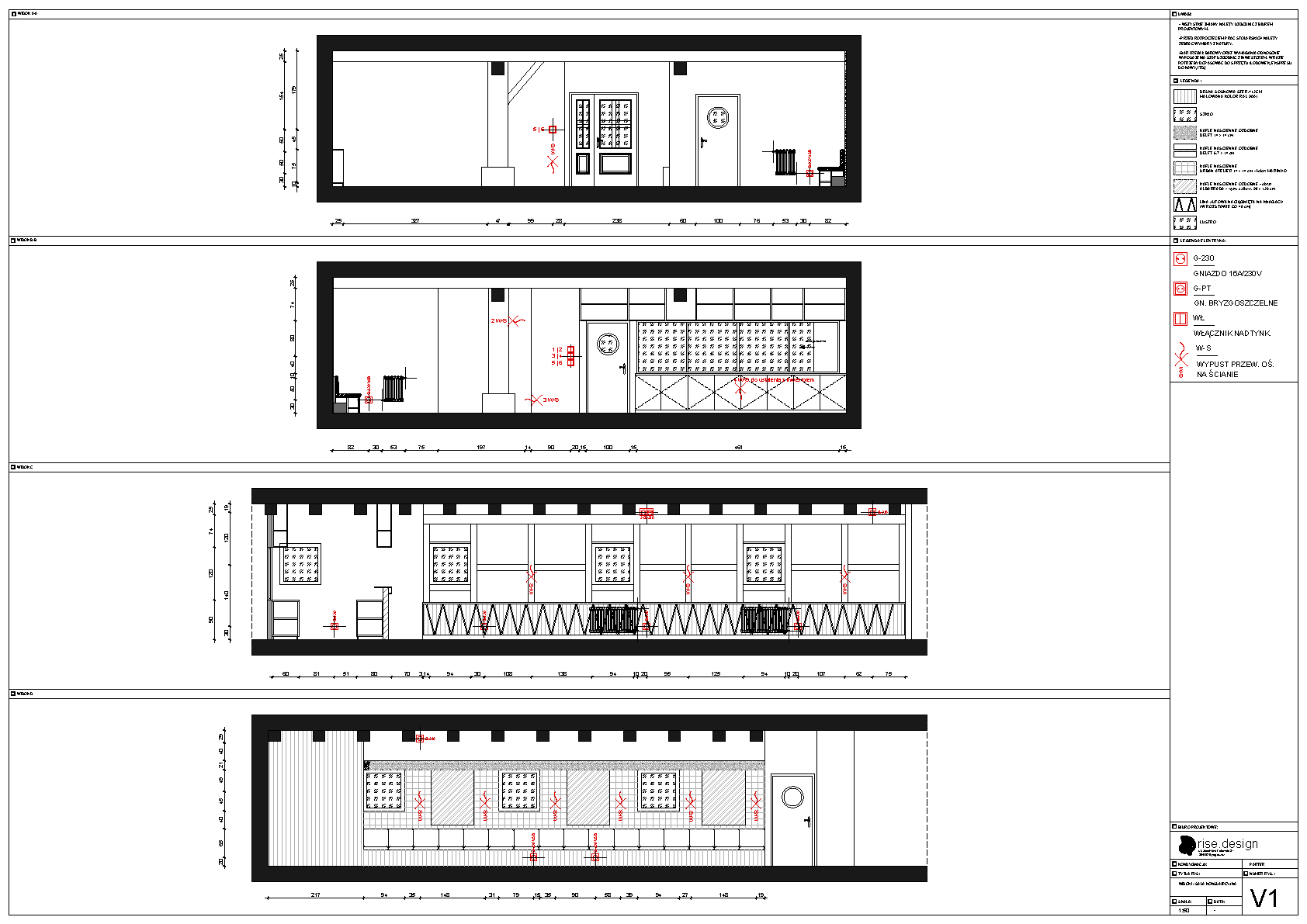 Drawing: aquarium isometric construction detail at 1:25 scale showing the custom glass-enclosed water channel design as three-dimensional axonometric with structural connections and glass panel specifications