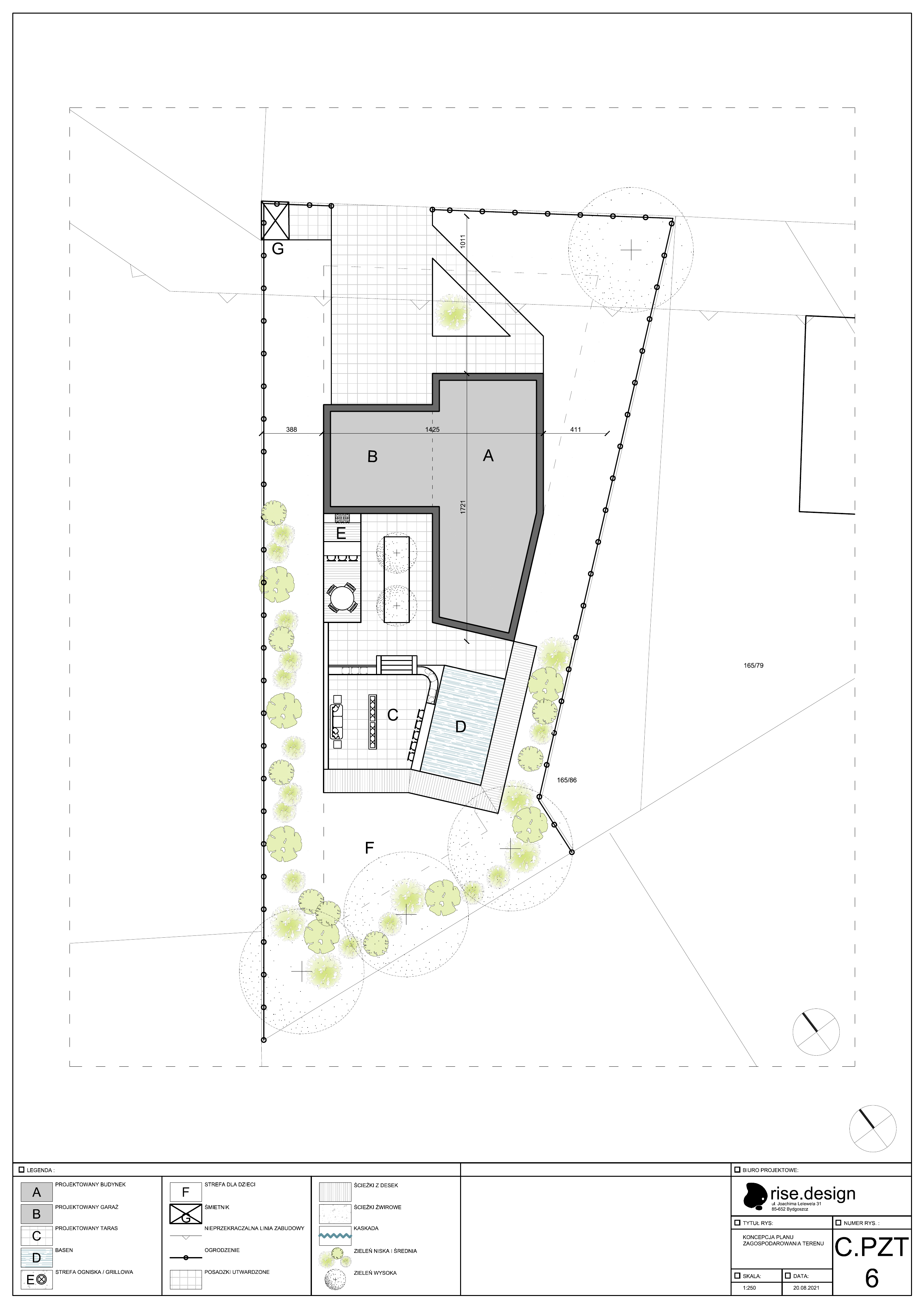Drawing: building permit first floor plan UB1 variant 2 showing 165 square metre alternative with added laundry room and reconfigured master bedroom at 33 square metres