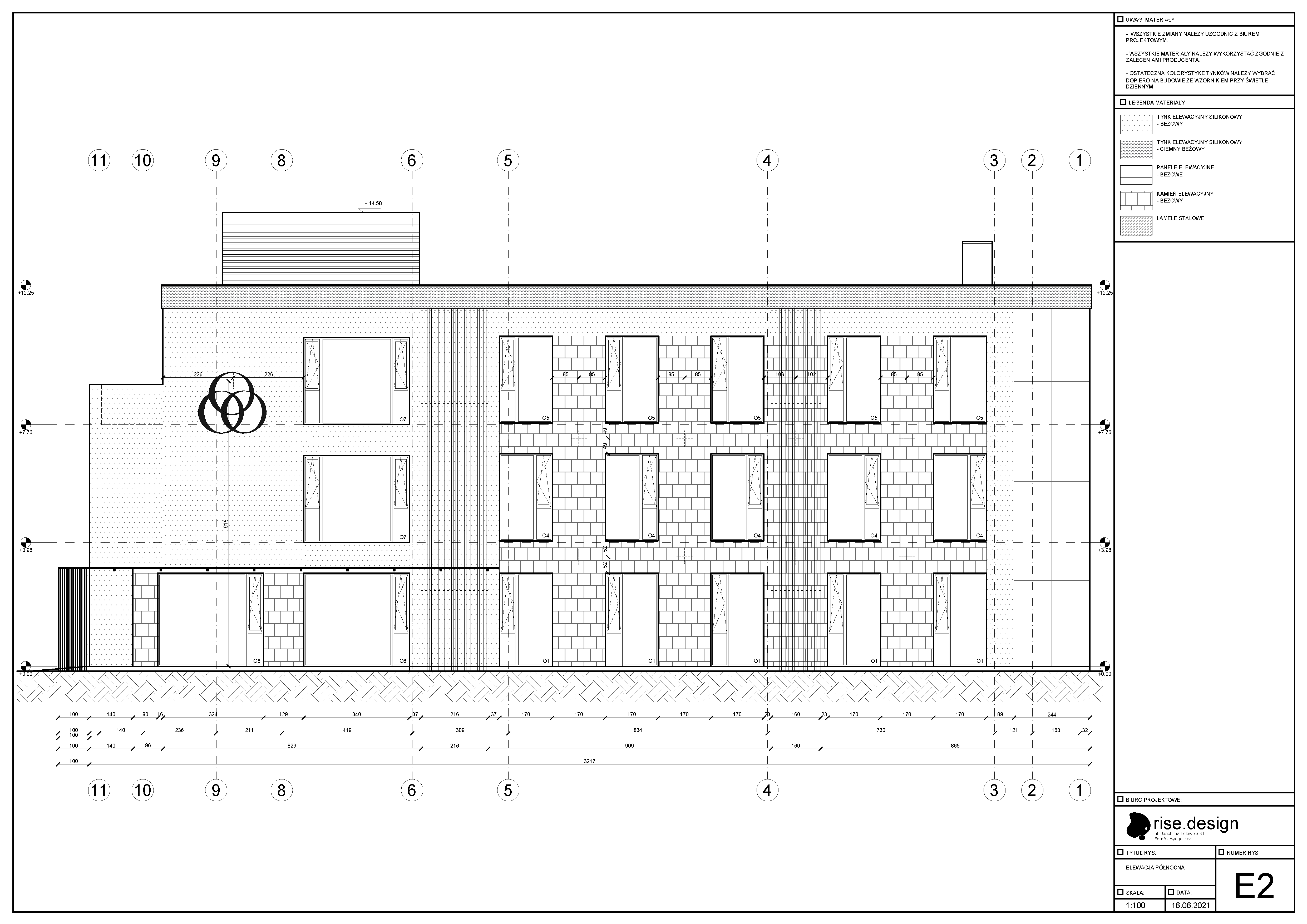 Drawing: floor 2 building layout plan UB2 at 1:100 scale showing executive offices, accounting department, archive, and paired mega-boardroom configuration